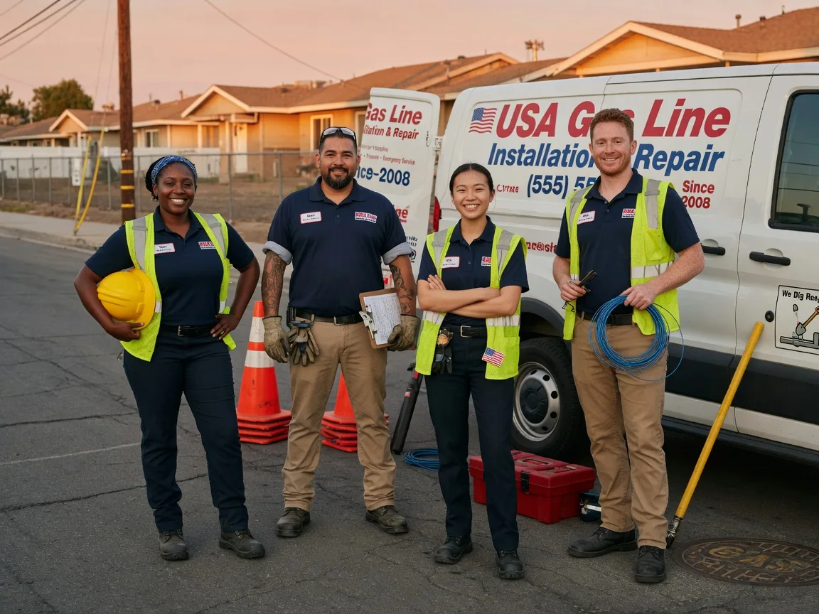 Gas Line Installation company in Bay City, TX